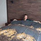 SoftNature Summer quilt with 3-D pattern