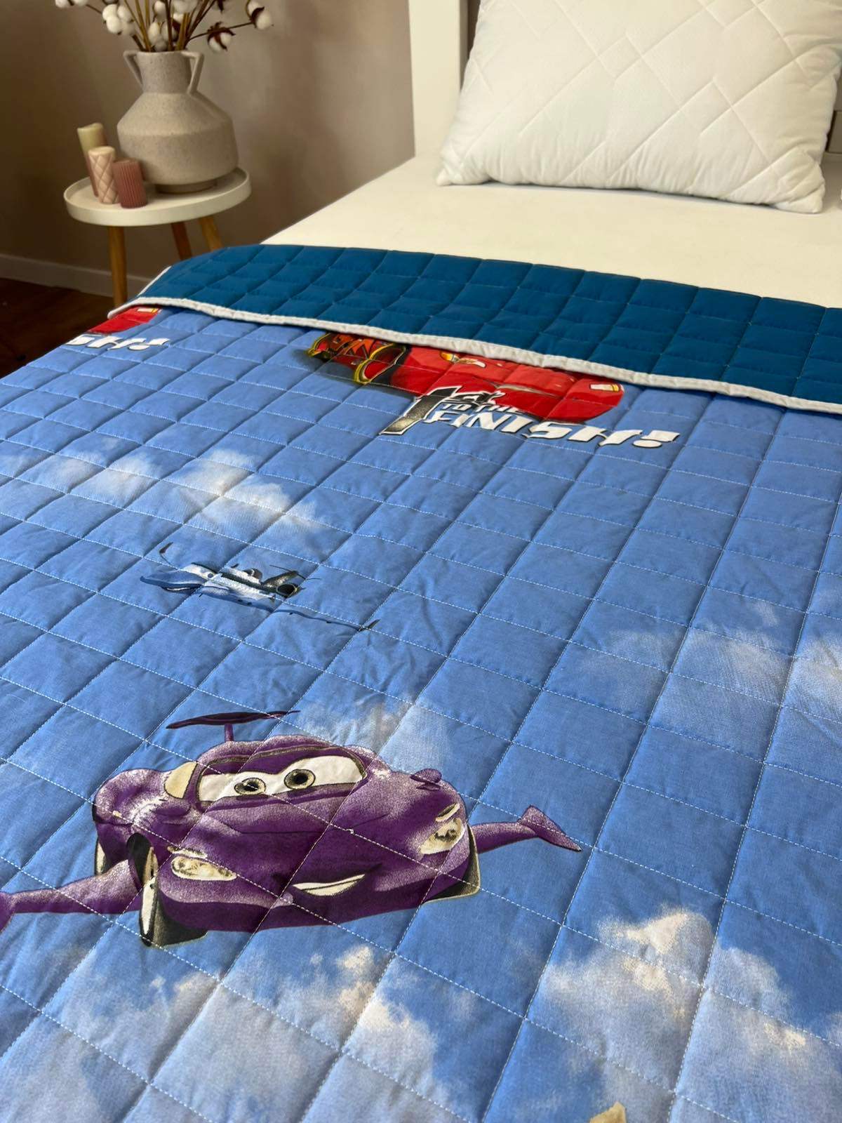 Children's wheelbarrow blanket