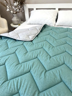 SoftNature Одеяло 180*220 Green holofiber filled duvet