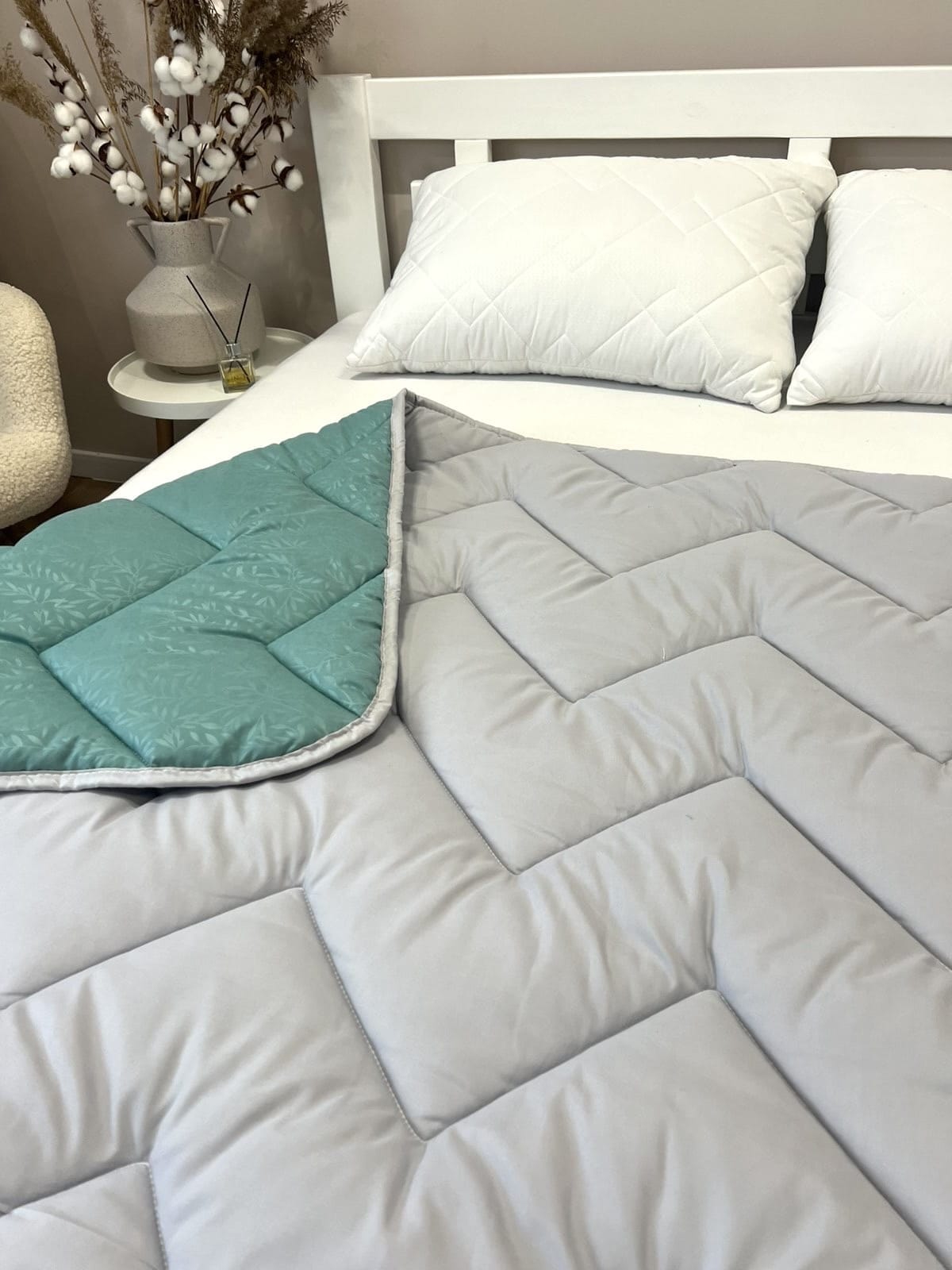 SoftNature Одеяло 155*220 Green holofiber filled duvet