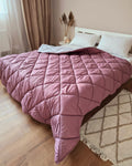 SoftNature Одеяло 155*220 Pink quilt with holofiber filling