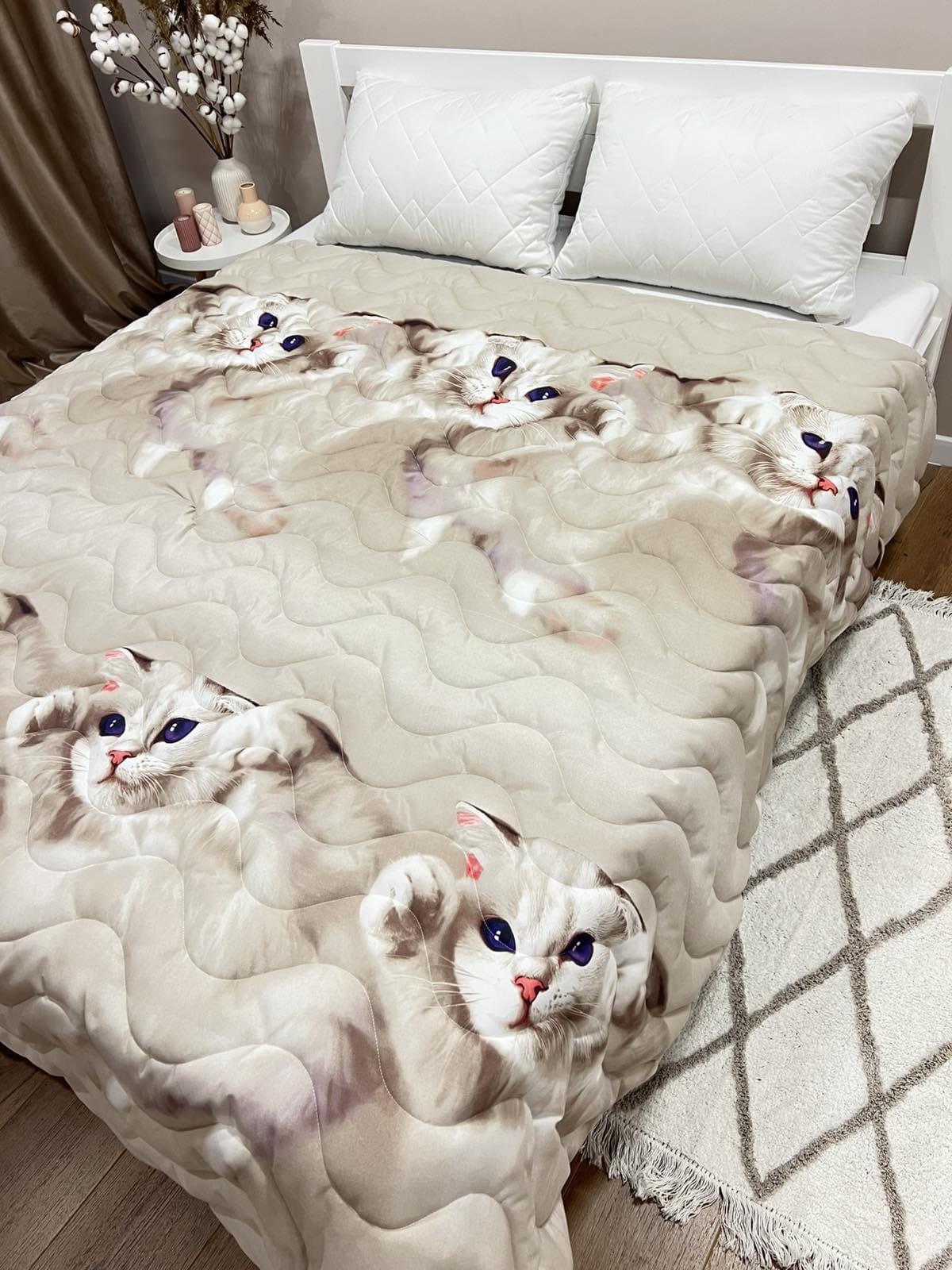 SoftNature 155*220 Summer quilt with 3-D pattern