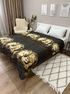 SoftNature Summer quilt with 3-D pattern