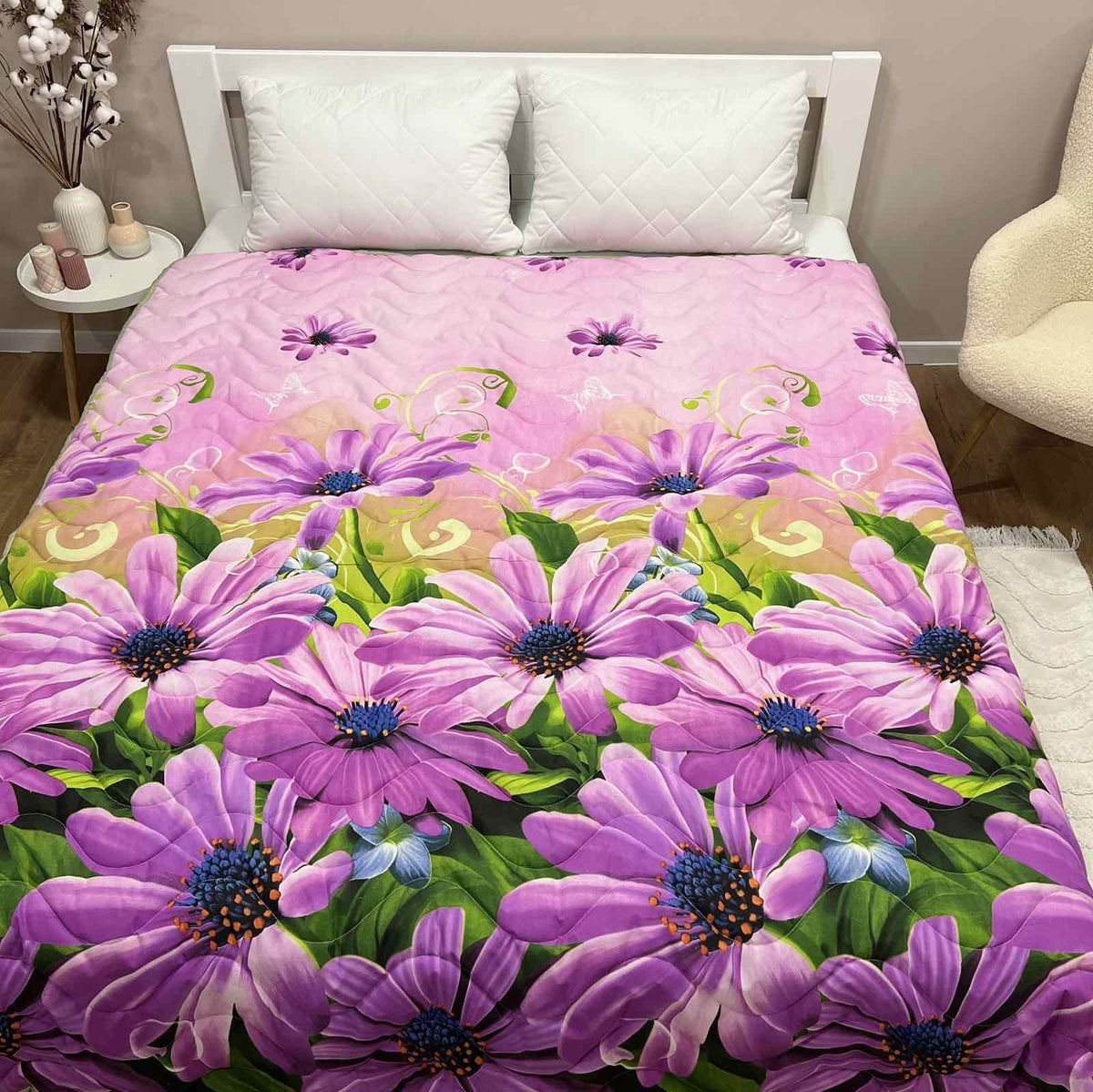 SoftNature 155*220 Summer quilt with 3-D pattern