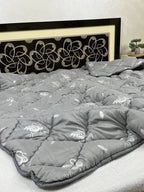 SoftNature Winter blanket with Eco Down filling, gray